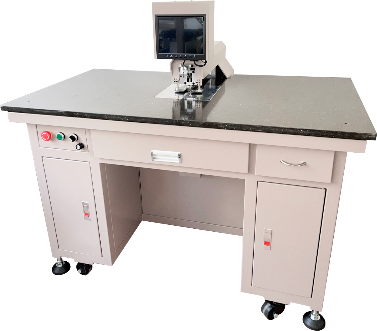 手機(jī)鋼化玻璃貼膜機(jī)QS-T980? ?? ?型號(hào)：QS-T980